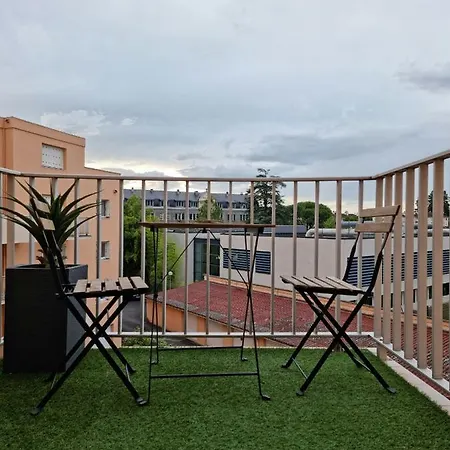 La Comoé - 5 min centre Pau - 1 chambre - Parking Billere Extérieur photo